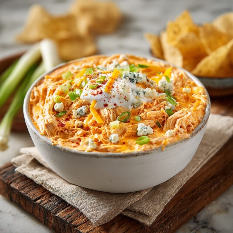 High-Protein Buffalo Chicken Dip : Creamy, Spicy & Macro-Friendly Recipe