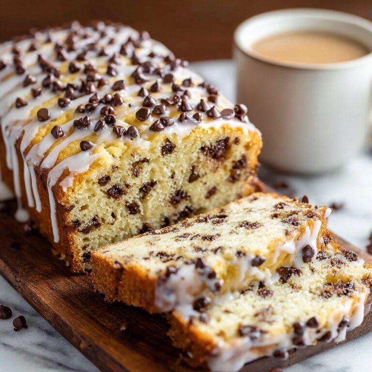 Chocolate Chip Cookie Bread: Gooey, Sweet & Glazed to Perfection Recipe