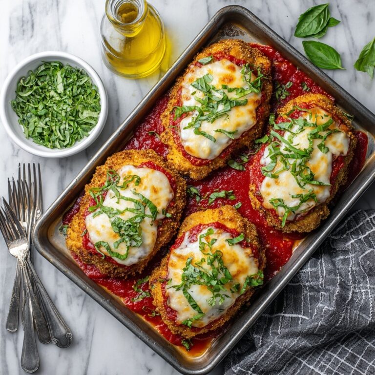 Easy Weeknight Chicken Parmesan: Crispy, Cheesy, Oven-Baked Recipe