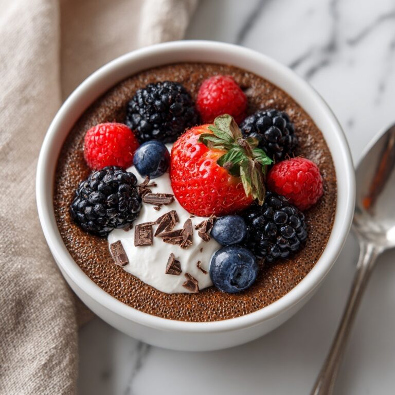 Creamy Chocolate Chia Pudding: Healthy Make-Ahead Treat Recipe