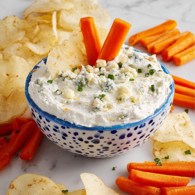 Blue Cheese Dip with Greek Yogurt Recipe