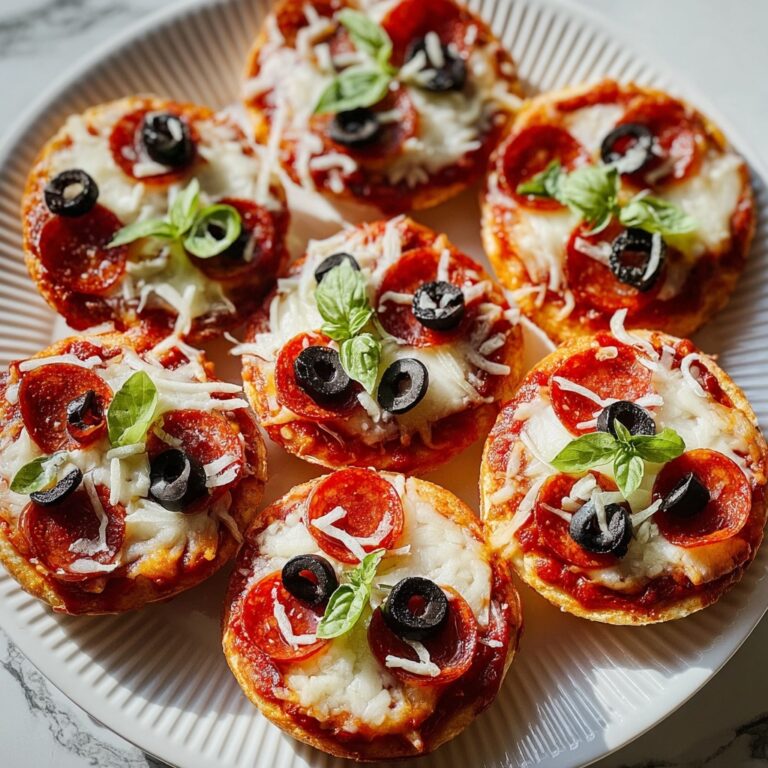 Mini DIY Italian Lunchables Pizza Recipe
