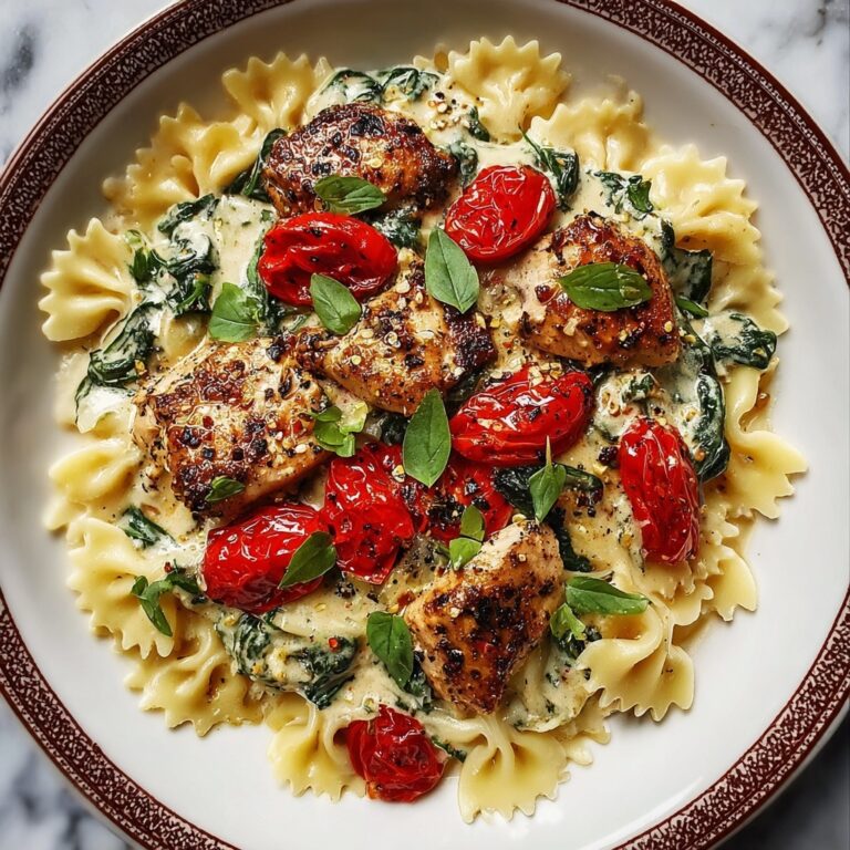 Creamy Italian Herb Chicken Pasta Recipe