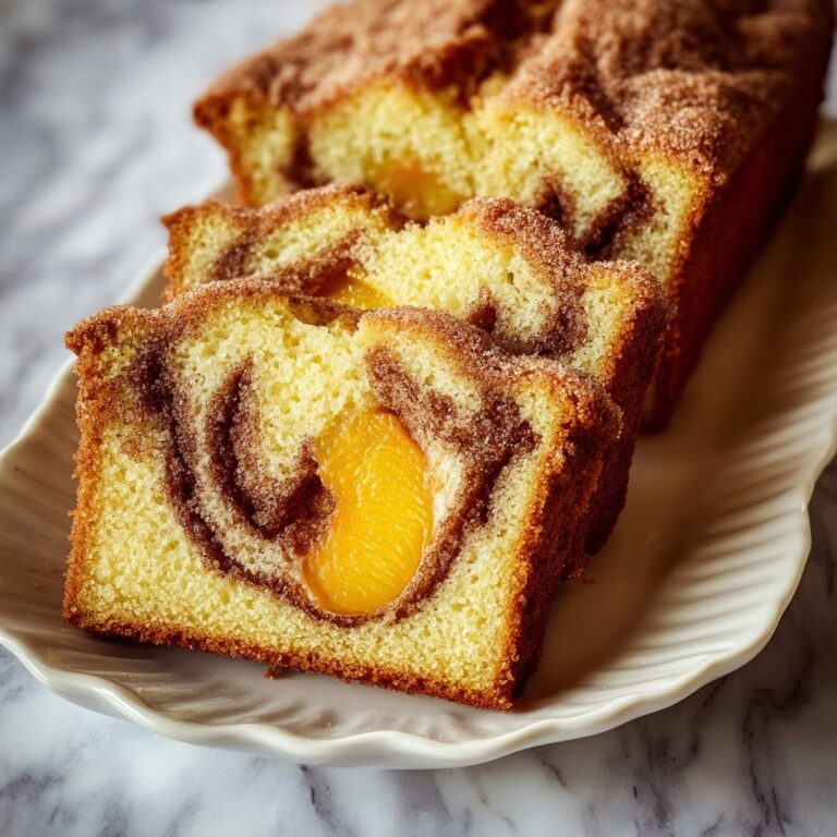 Cinnamon Peach Bread Recipe