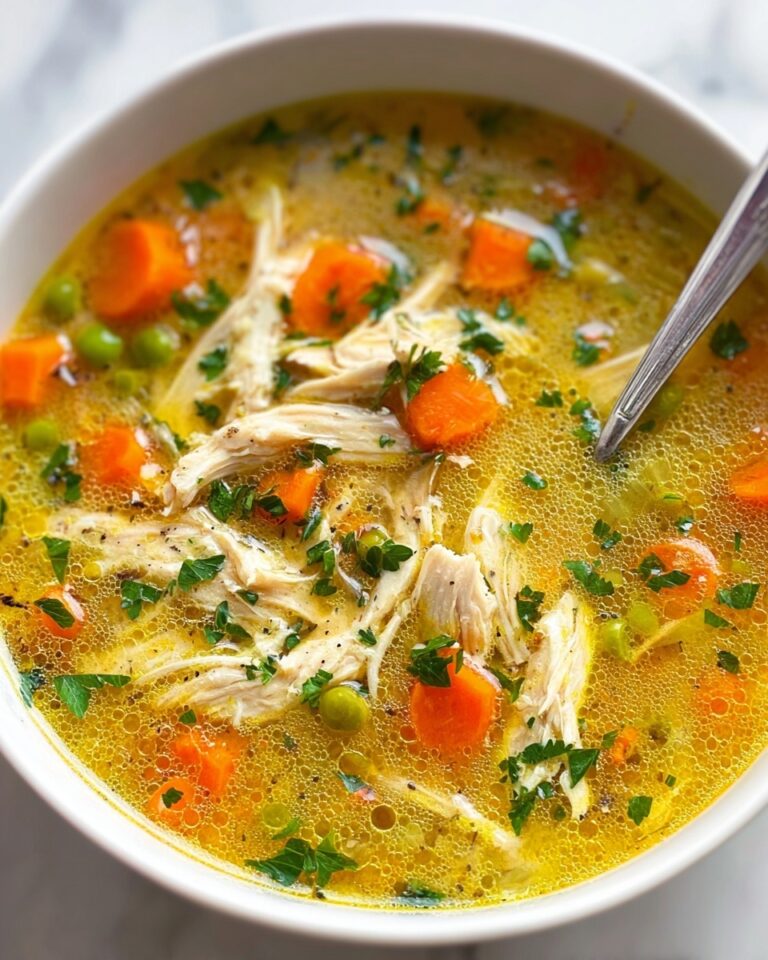 Anti-Inflammatory Turmeric Chicken Soup Recipe