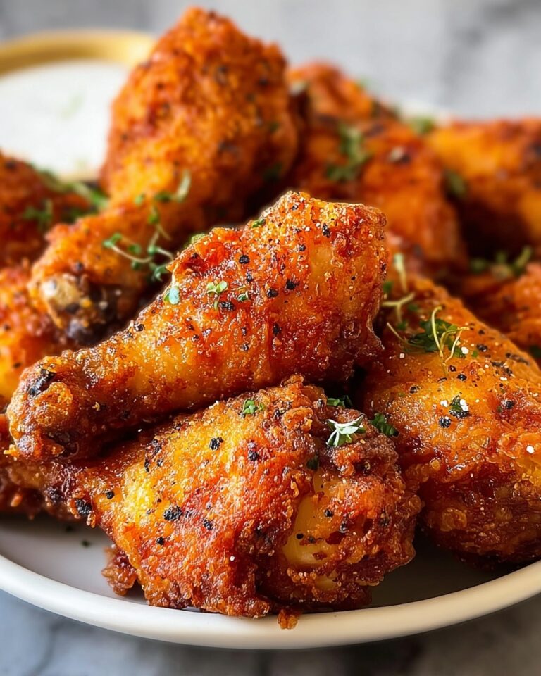 Crispy Dry Rub Chicken Wings Recipe