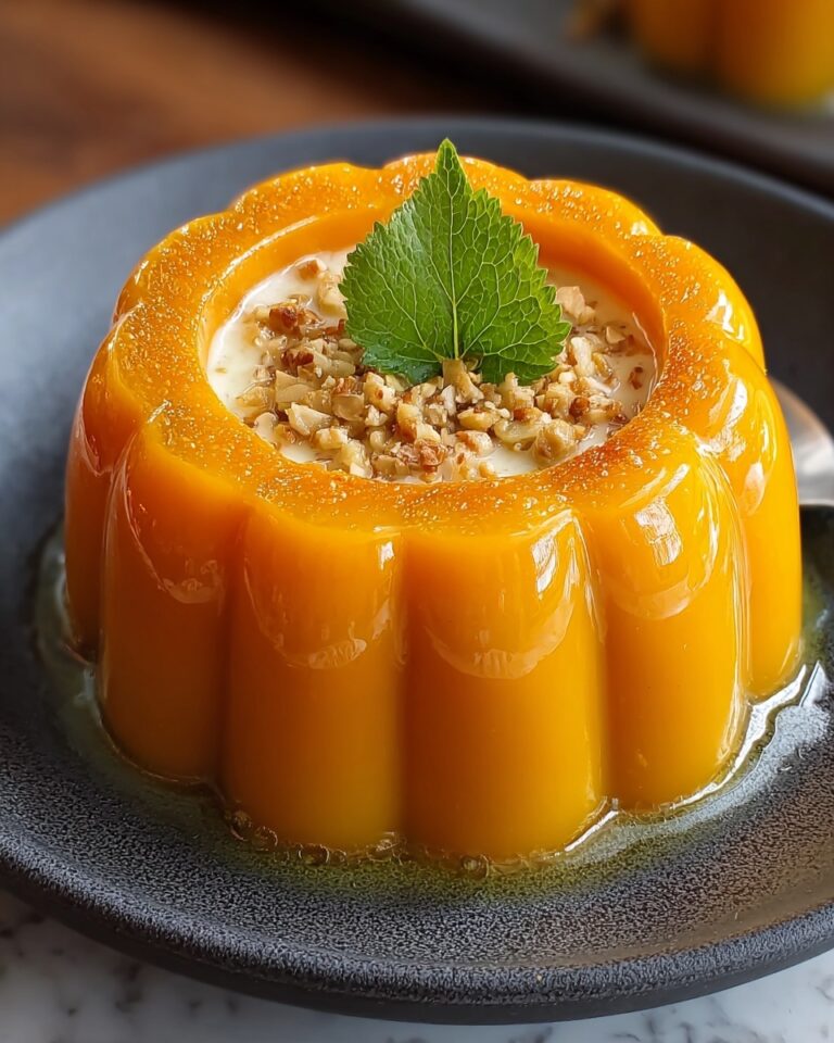 Sangkaya Faktong (Thai Kabocha Pumpkin Custard) Recipe