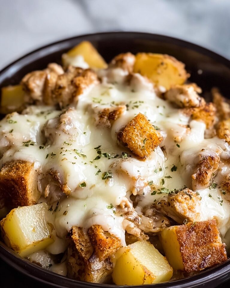 Slow Cooker Garlic Parmesan Chicken and Potatoes Recipe