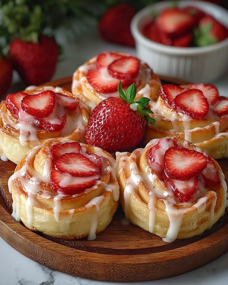 Strawberry Cheesecake Sweet Rolls: A Deliciously Easy Recipe to Indulge Your Sweet Tooth Recipe