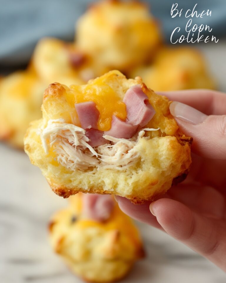 Easy Chicken Cordon Bleu Bites Recipe