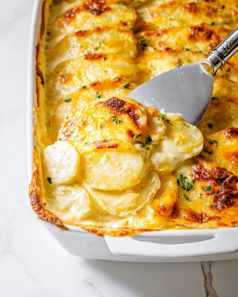 Easy Cheesy Scalloped Potatoes Recipe