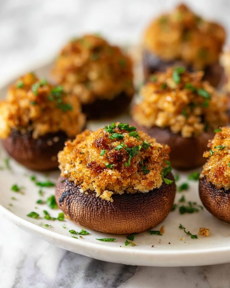 Sausage Stuffed Mushrooms Recipe