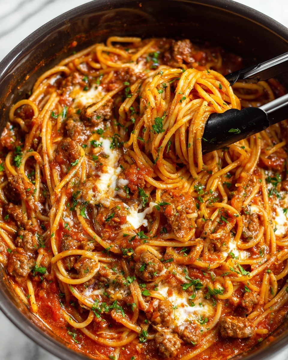 One Pot Italian Sausage Pasta Recipe - Recipe Image