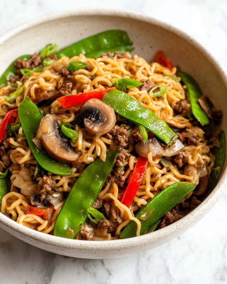 Ground Beef Lo Mein Recipe