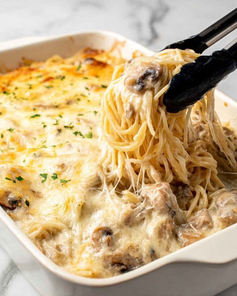 Three Cheese Chicken Tetrazzini Recipe