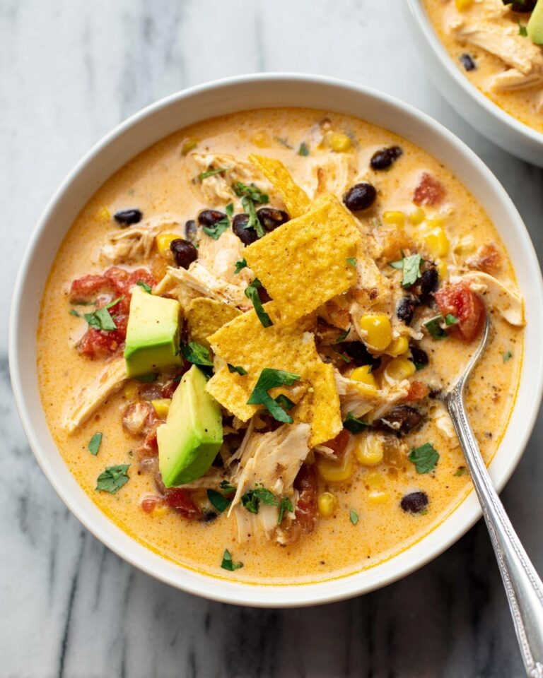 Creamy Chicken Taco Soup Recipe