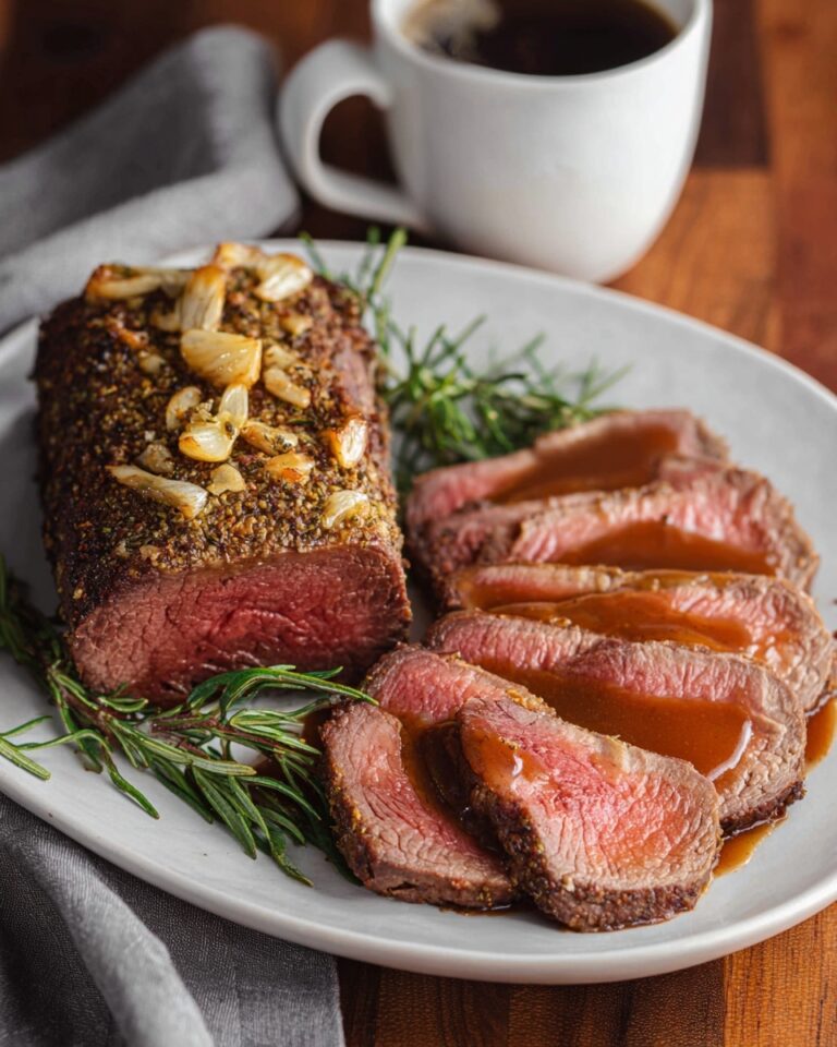 Roast Beef with Herb-Infused Gravy Recipe