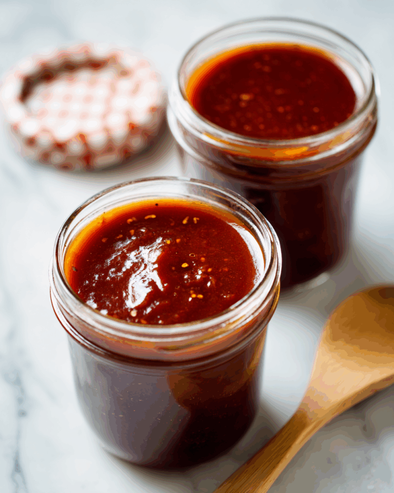 Homemade BBQ Sauce Recipe