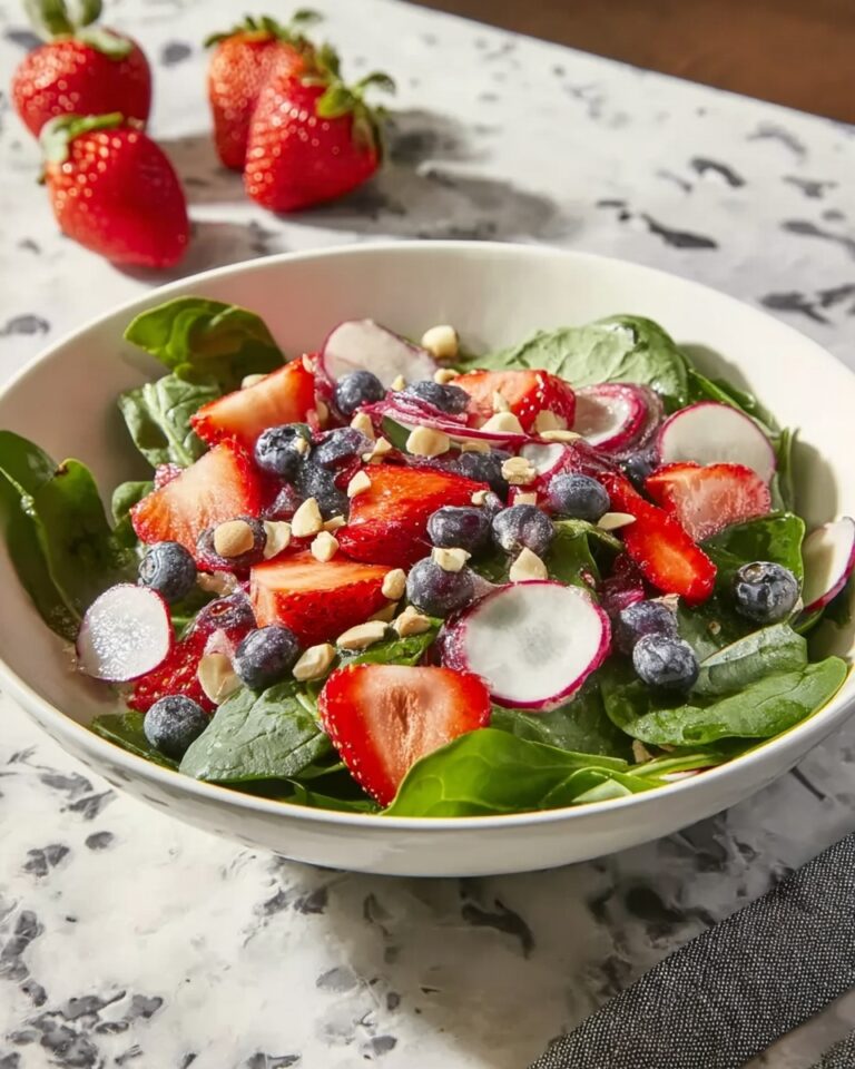 Strawberry Spinach Salad – A Refreshing and Healthy Meal Recipe