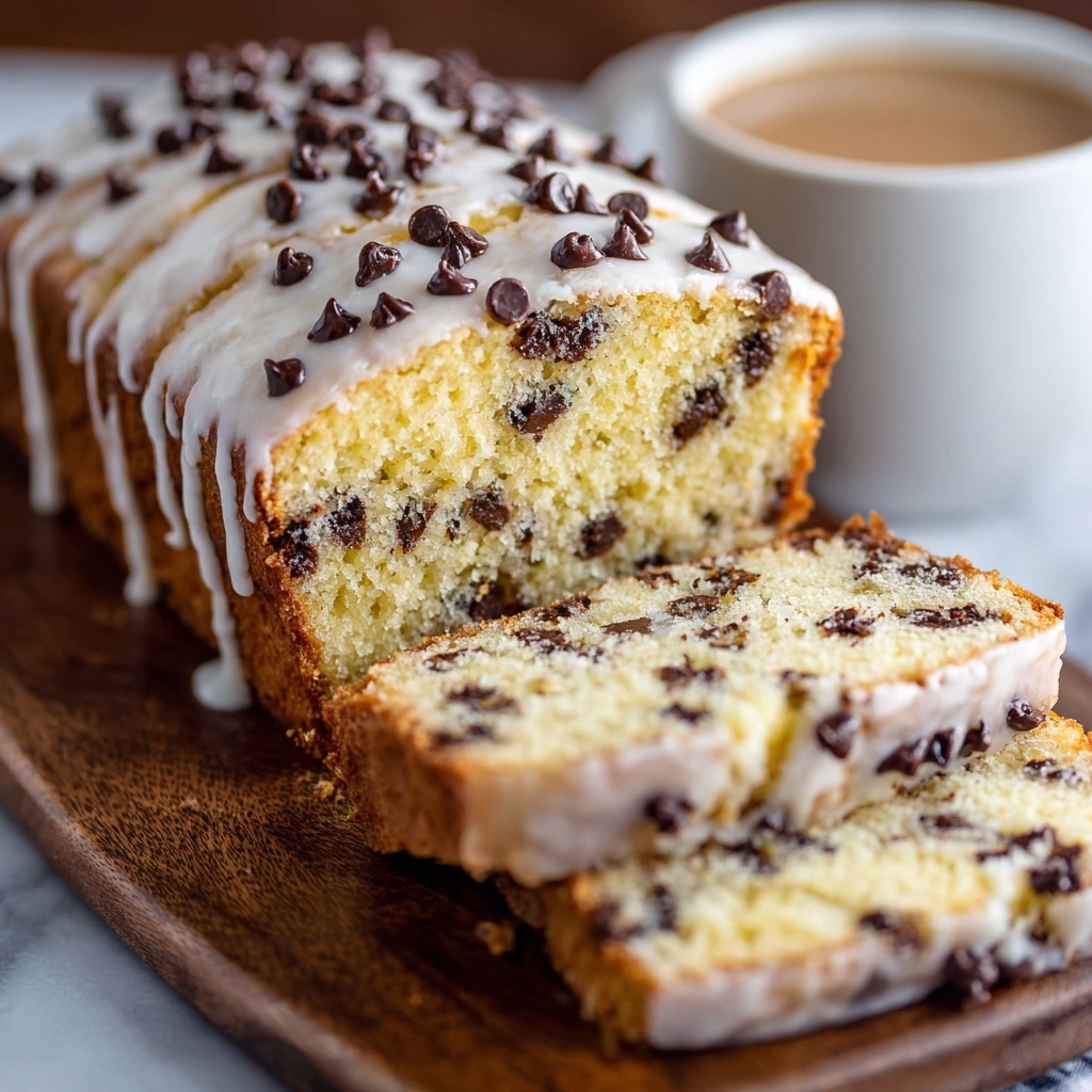 Chocolate Chip Cookie Bread: Gooey, Sweet & Glazed to Perfection Recipe - Recipe Image