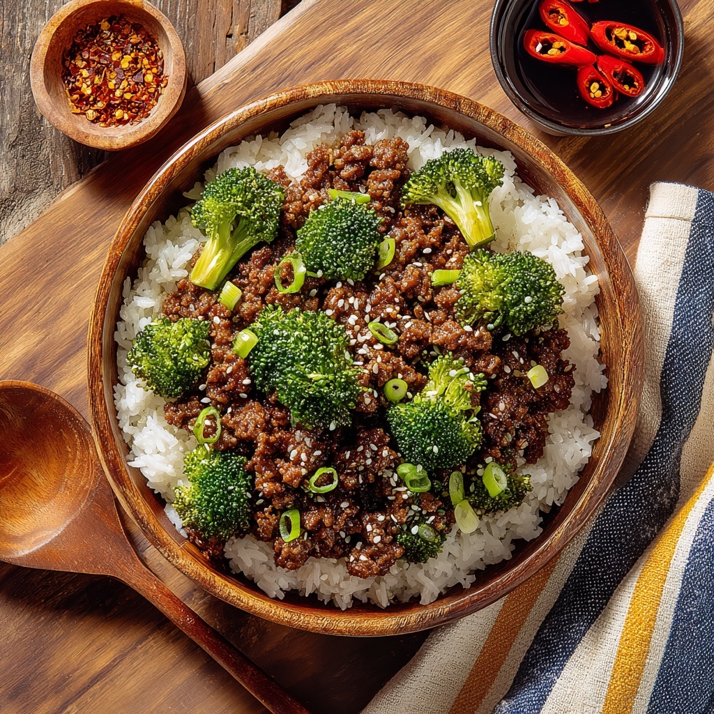 Keto Beef & Broccoli Stir-Fry with Garlic-Ginger Sauce Over Shirataki Rice Recipe - Recipe Image
