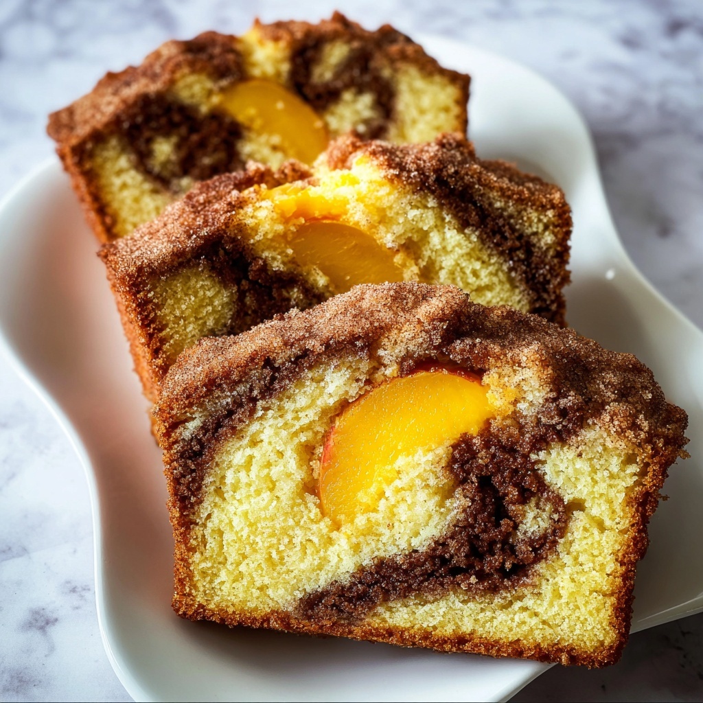 Cinnamon Peach Bread Recipe - Recipe Image