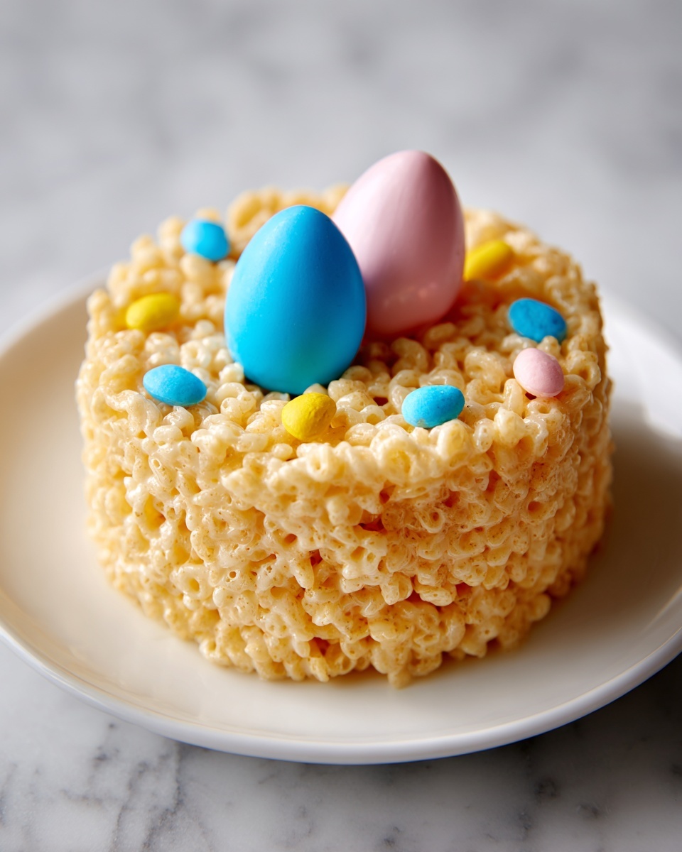 Easter Egg Rice Krispie Treats Recipe - Recipe Image