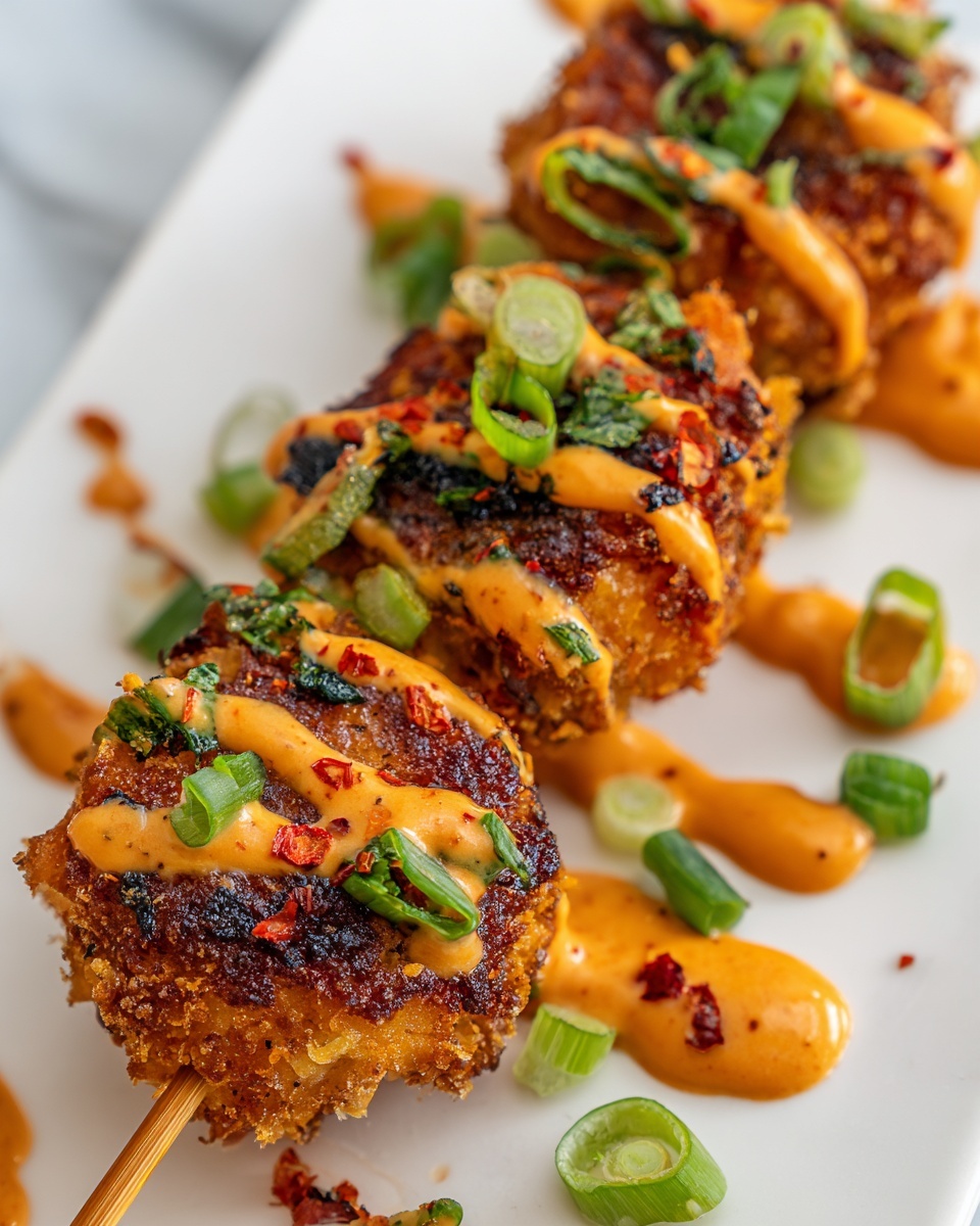 Irresistible Shrimp and Crab Nacho Bomb Corn Dogs Recipe - Recipe Image