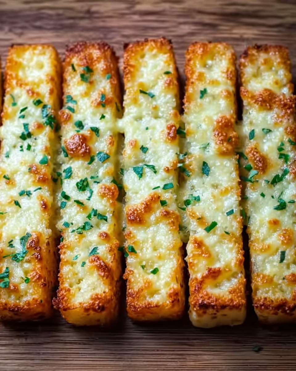 Crispy Parmesan Crusted Potato Cheese Sticks Recipe - Recipe Image