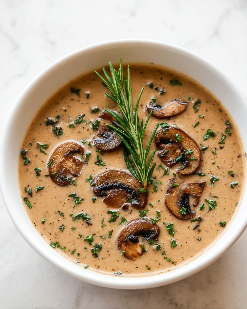 Cream of Mushroom Soup Recipe - Recipe Image