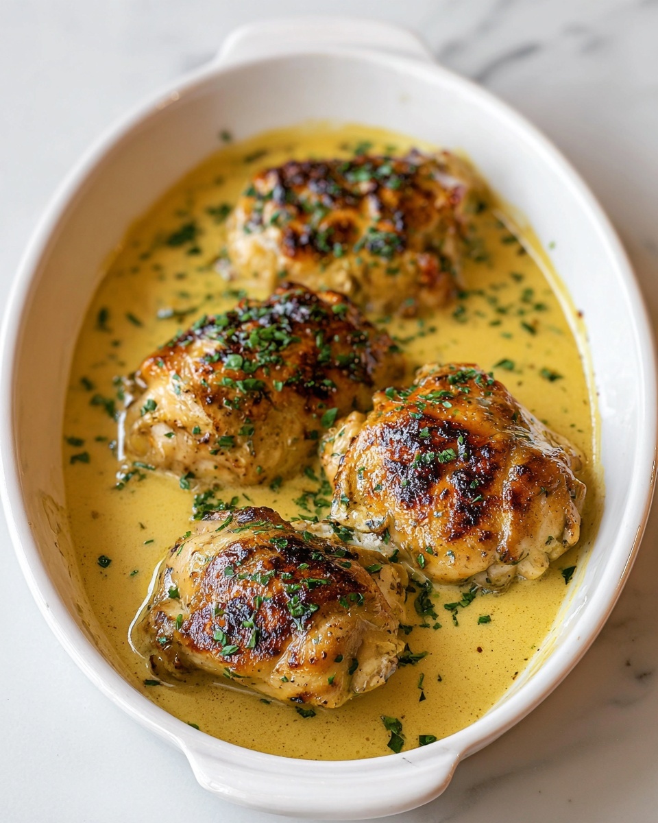 Creamy Honey Mustard Chicken Recipe - Recipe Image