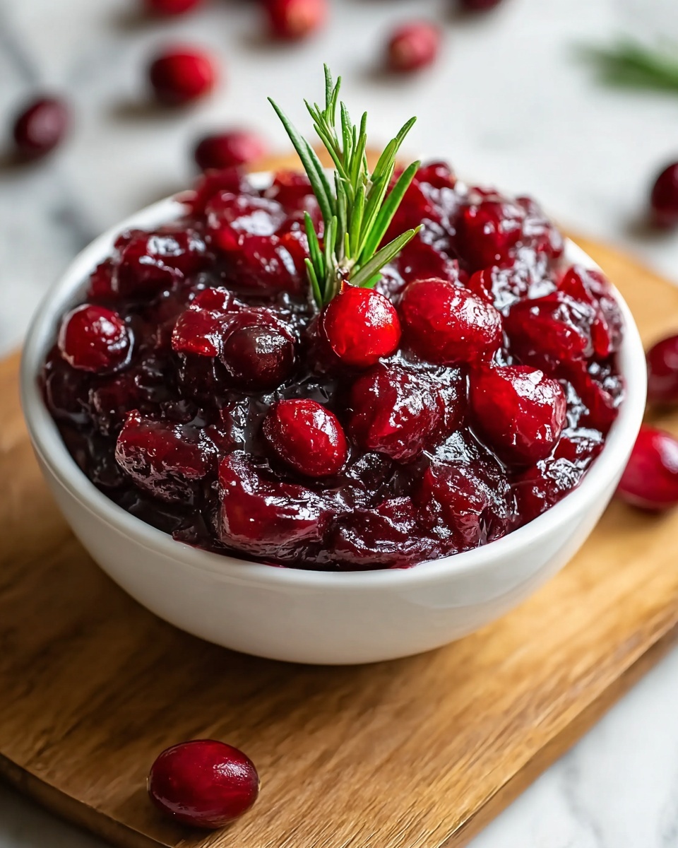 Easy Homemade Cranberry Sauce for a Flavor-Packed Thanksgiving Recipe - Recipe Image