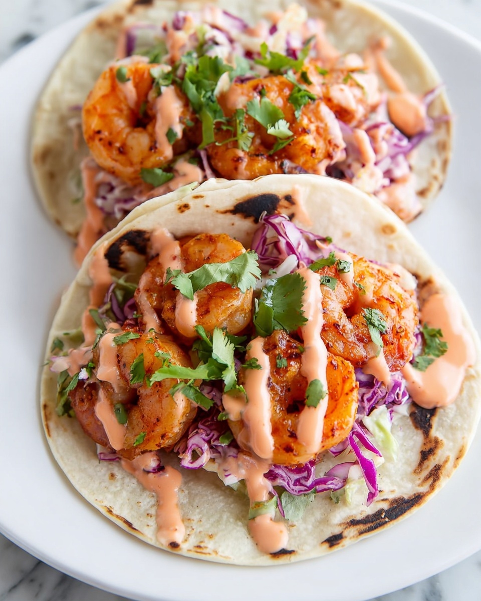 Bang Bang Shrimp Tacos with Crispy Shrimp and Spicy Mayo Recipe - Recipe Image