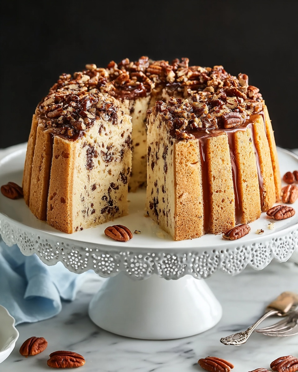 Butter Pecan Pound Cake Recipe - Recipe Image