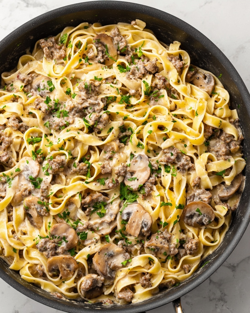 Ground Beef Stroganoff Recipe - Recipe Image