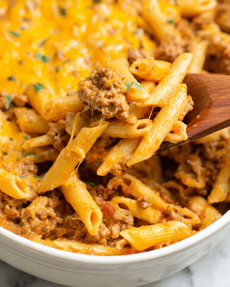 Simple Ground Beef Casserole Recipe - Recipe Image