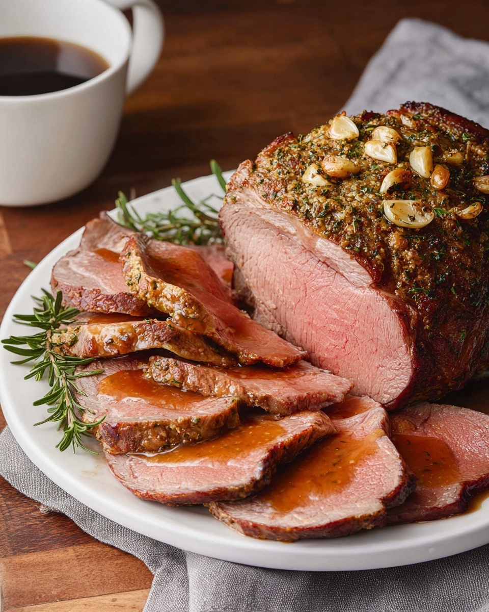 Roast Beef with Herb-Infused Gravy Recipe - Recipe Image