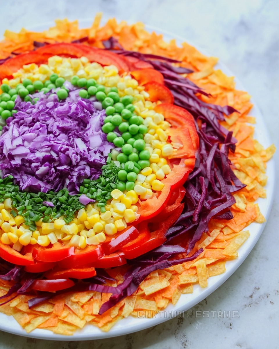 Red Cabbage Wreath Salad Recipe - Recipe Image