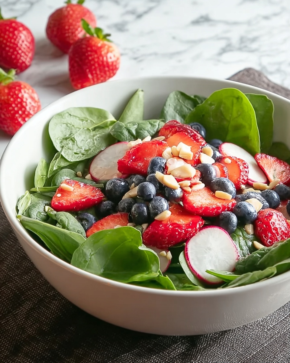 Strawberry Spinach Salad – A Refreshing and Healthy Meal Recipe - Recipe Image