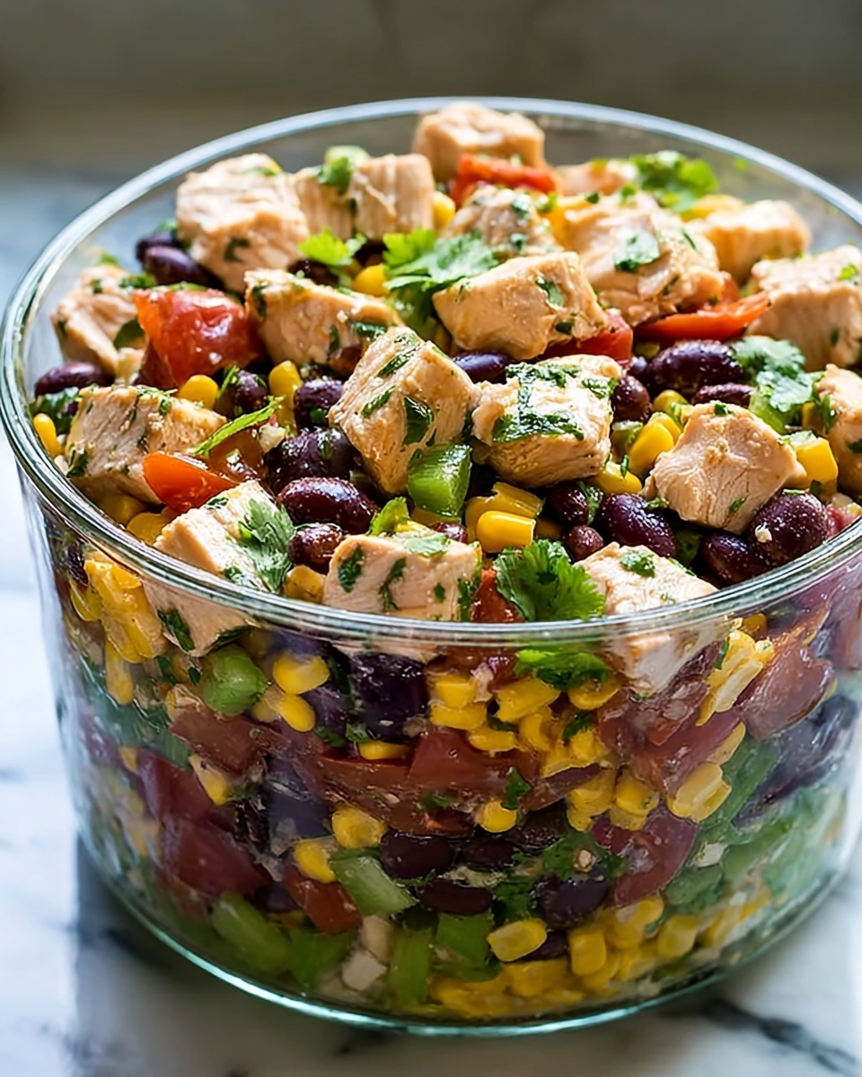 Zesty Southwest Chicken Salad Recipe - Recipe Image
