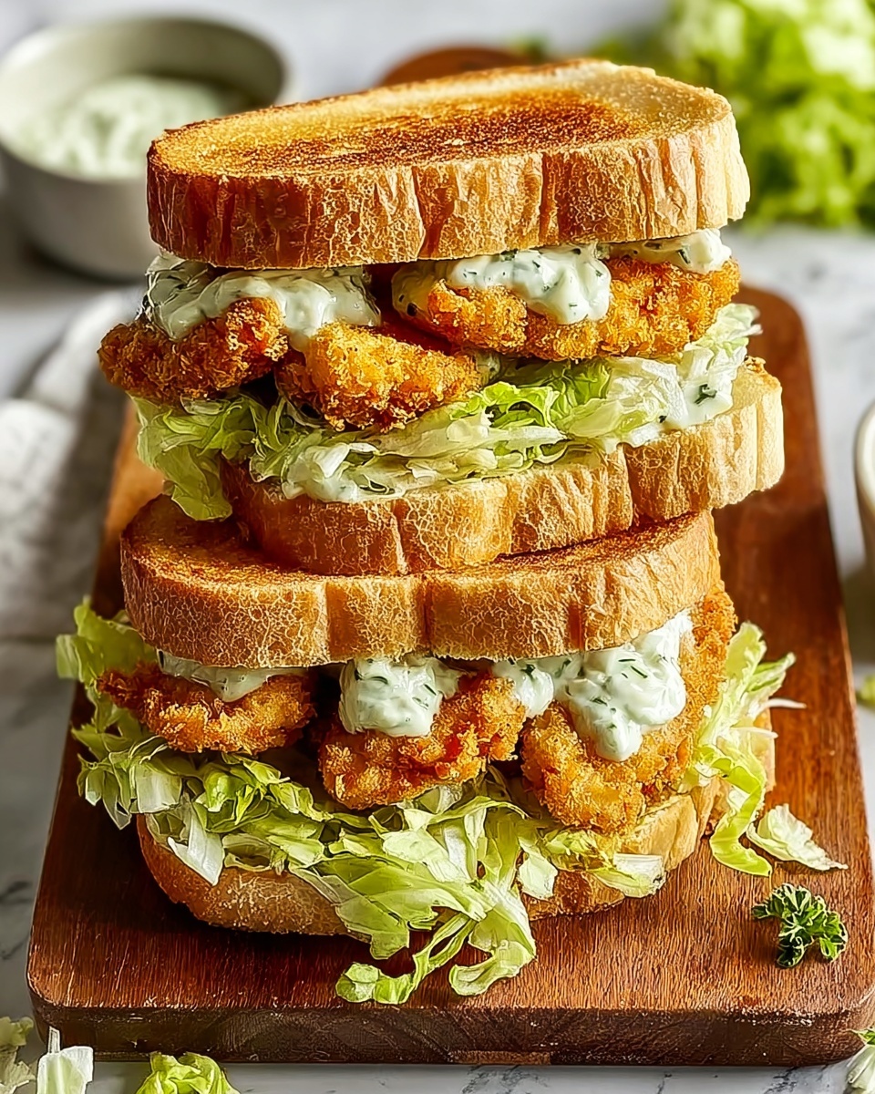 Chicken Caesar Sandwiches Recipe - Recipe Image