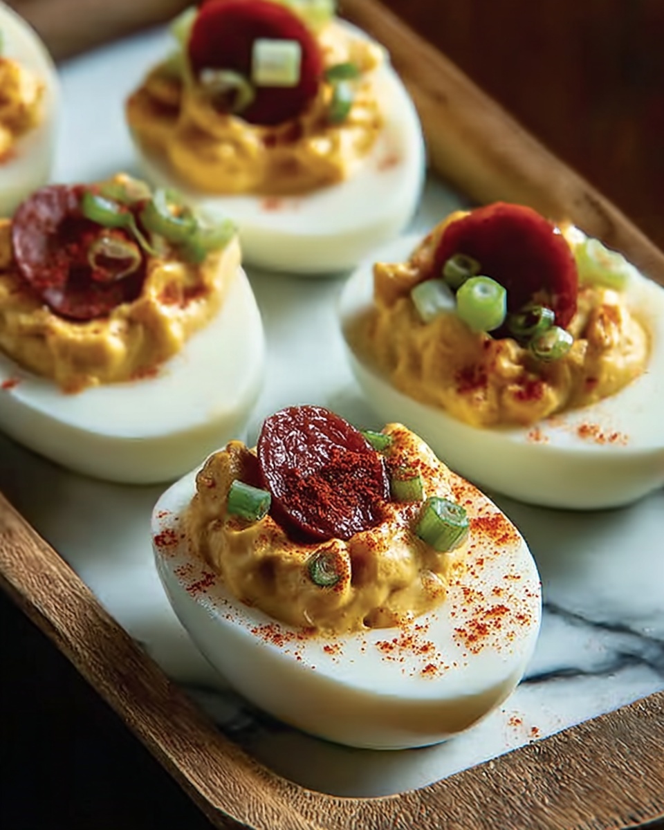 Hot Dog Deviled Eggs Recipe - Recipe Image