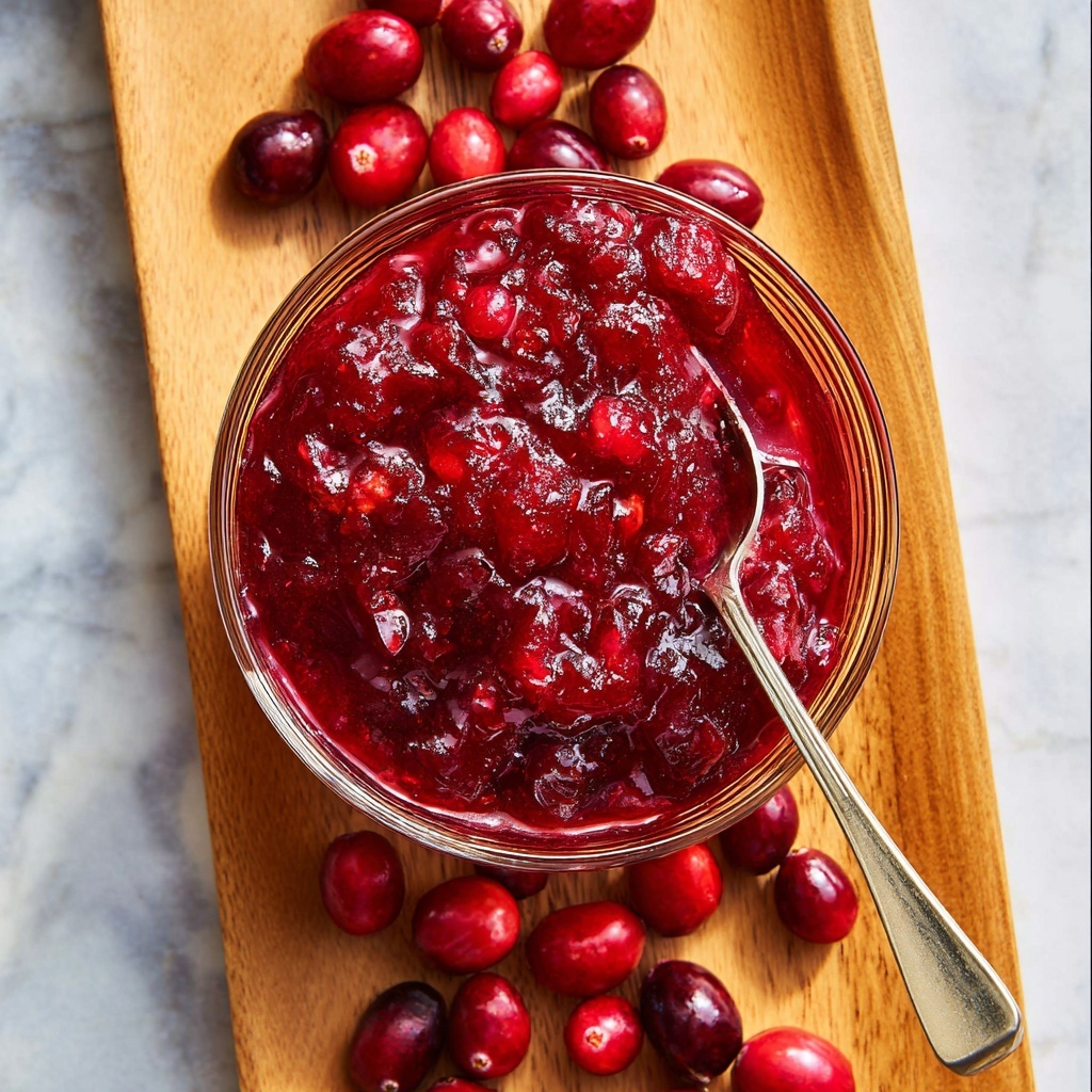 Homemade Cranberry Sauce Recipe - Recipe Image