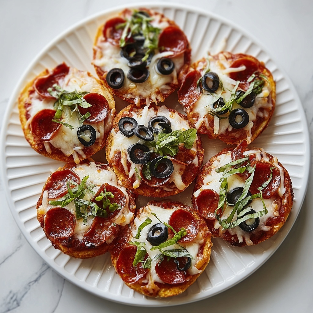 Mini DIY Italian Lunchables Pizza Recipe - Recipe Image