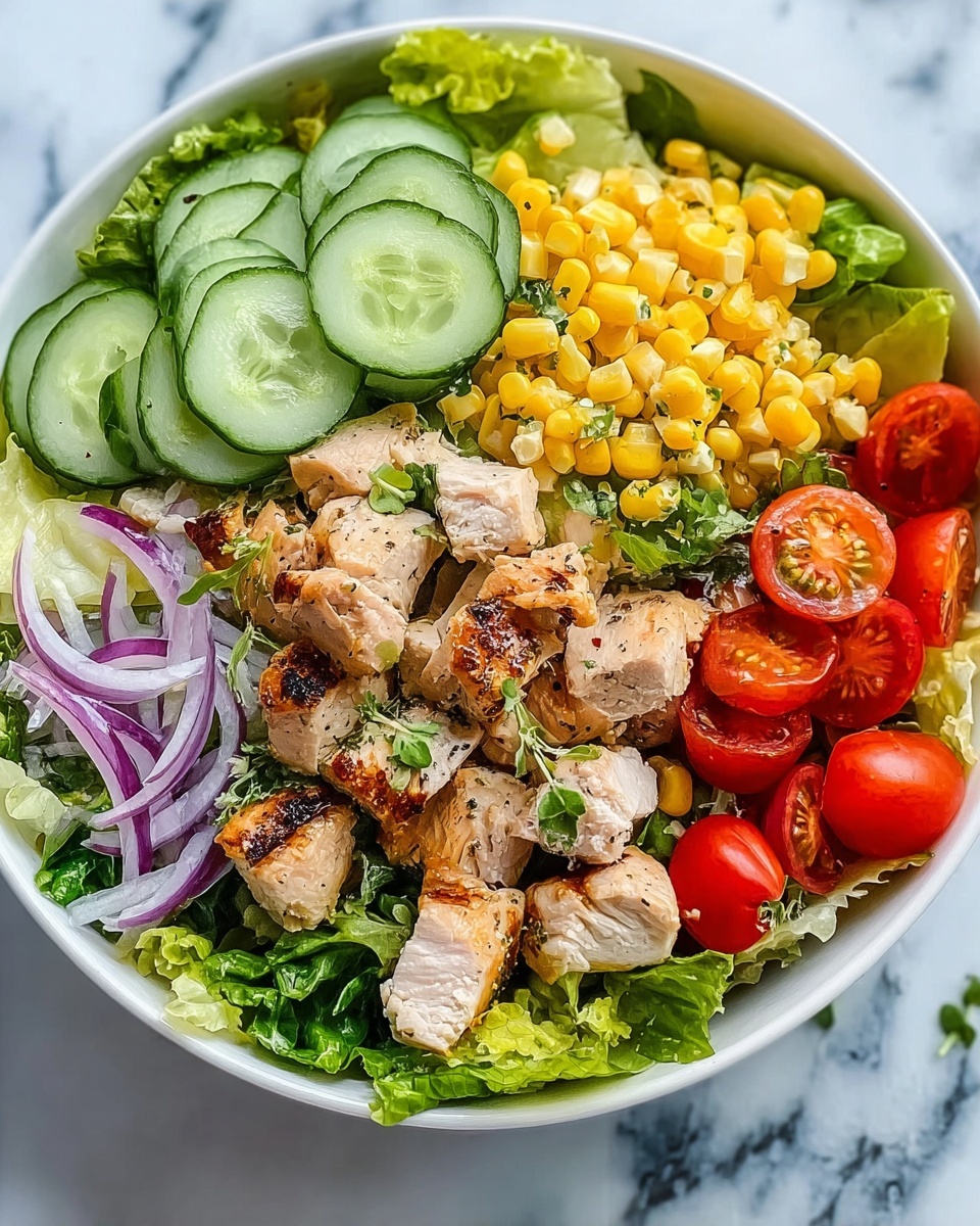 Healthy Ranch Chicken Salad Recipe - Recipe Image
