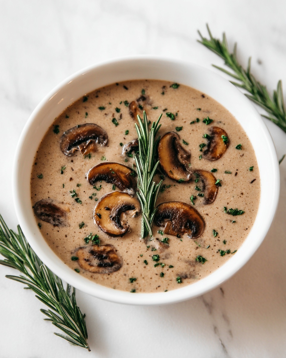 Cream of Mushroom Soup Recipe - Recipe Image