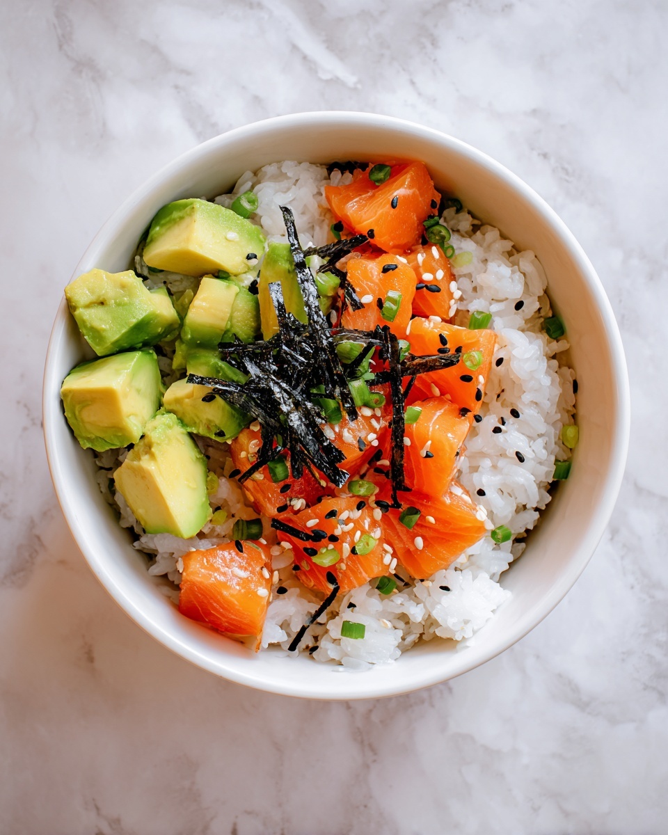 California Roll Sushi Bowls Recipe - Recipe Image
