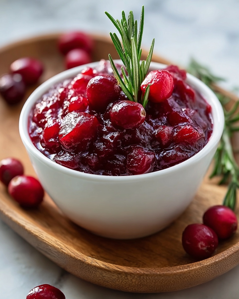 Easy Homemade Cranberry Sauce for a Flavor-Packed Thanksgiving Recipe - Recipe Image
