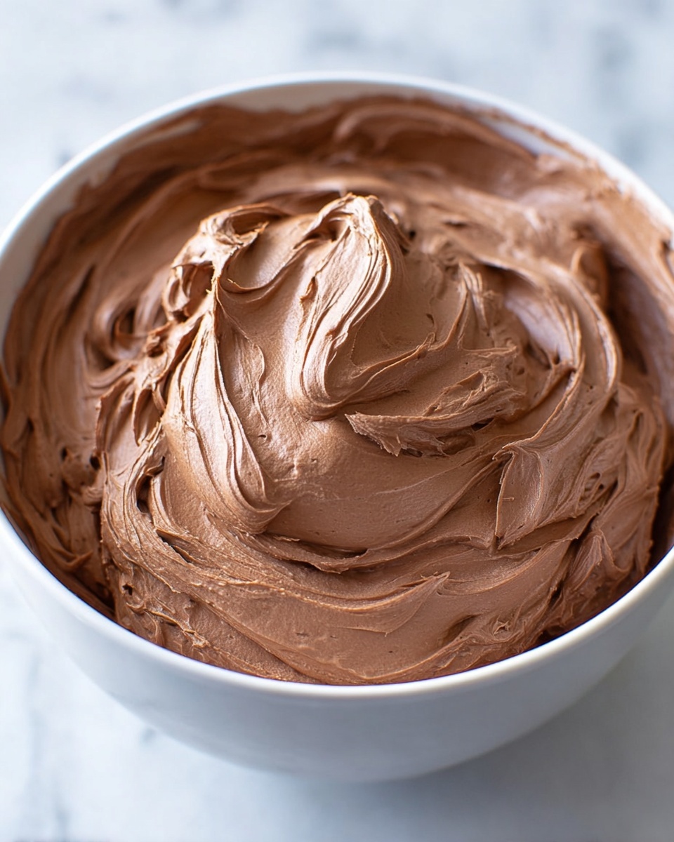 Delicious Homemade Chocolate Buttercream Frosting Recipe - Recipe Image