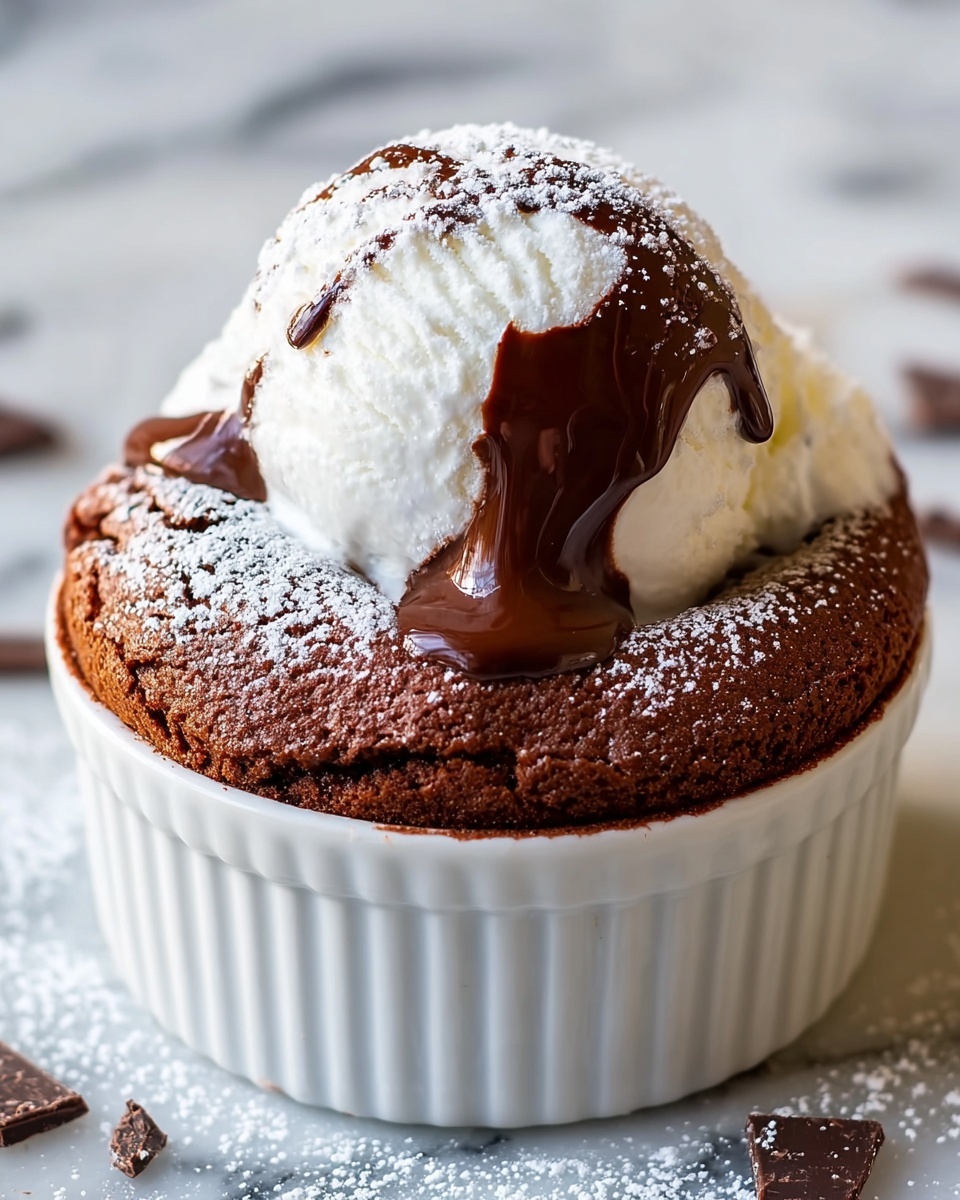 Decadent Chocolate Soufflé Recipe - Recipe Image